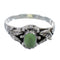 Southwestern Authentic Sterling Silver And Turquoise Ring Size 7-1/4 RX59676